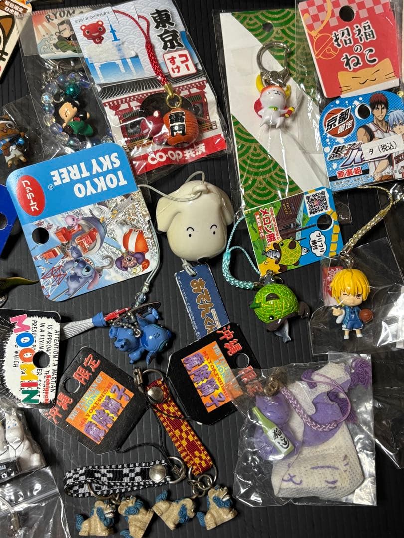ご当地　他　キャラクターズ　ストラップ　キーホルダー　まとめてセット