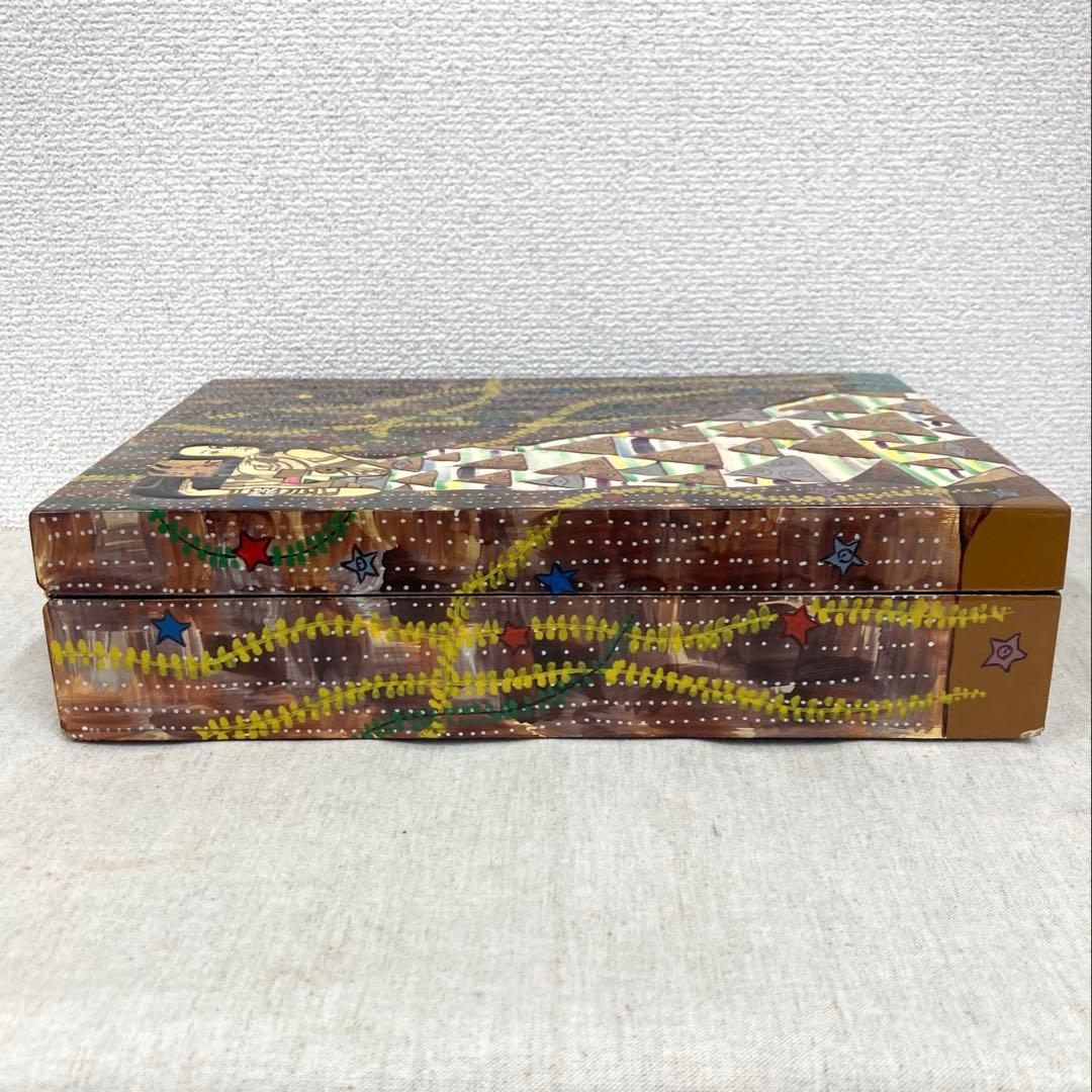 【N】工芸品 収納ケース アクセサリーケース