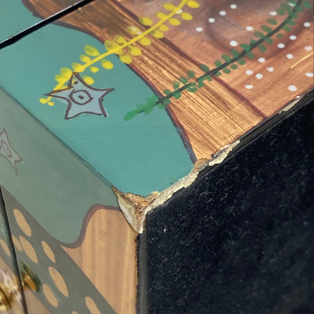 【N】工芸品 収納ケース アクセサリーケース