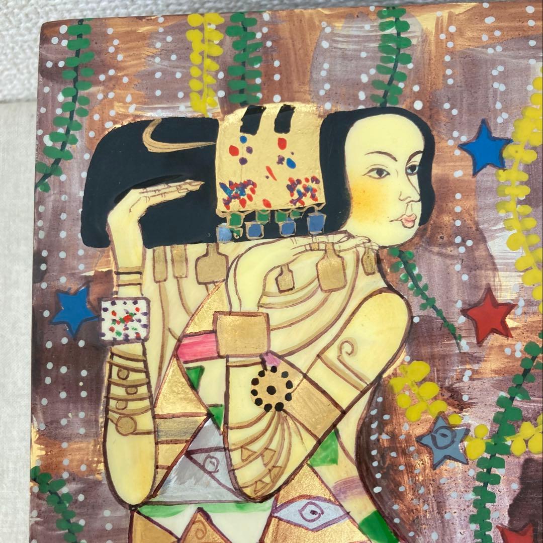 【N】工芸品 収納ケース アクセサリーケース