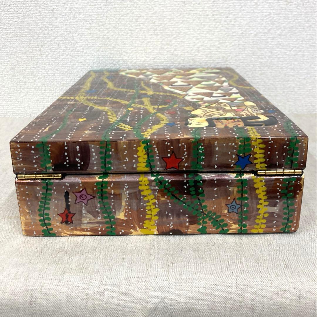 【N】工芸品 収納ケース アクセサリーケース