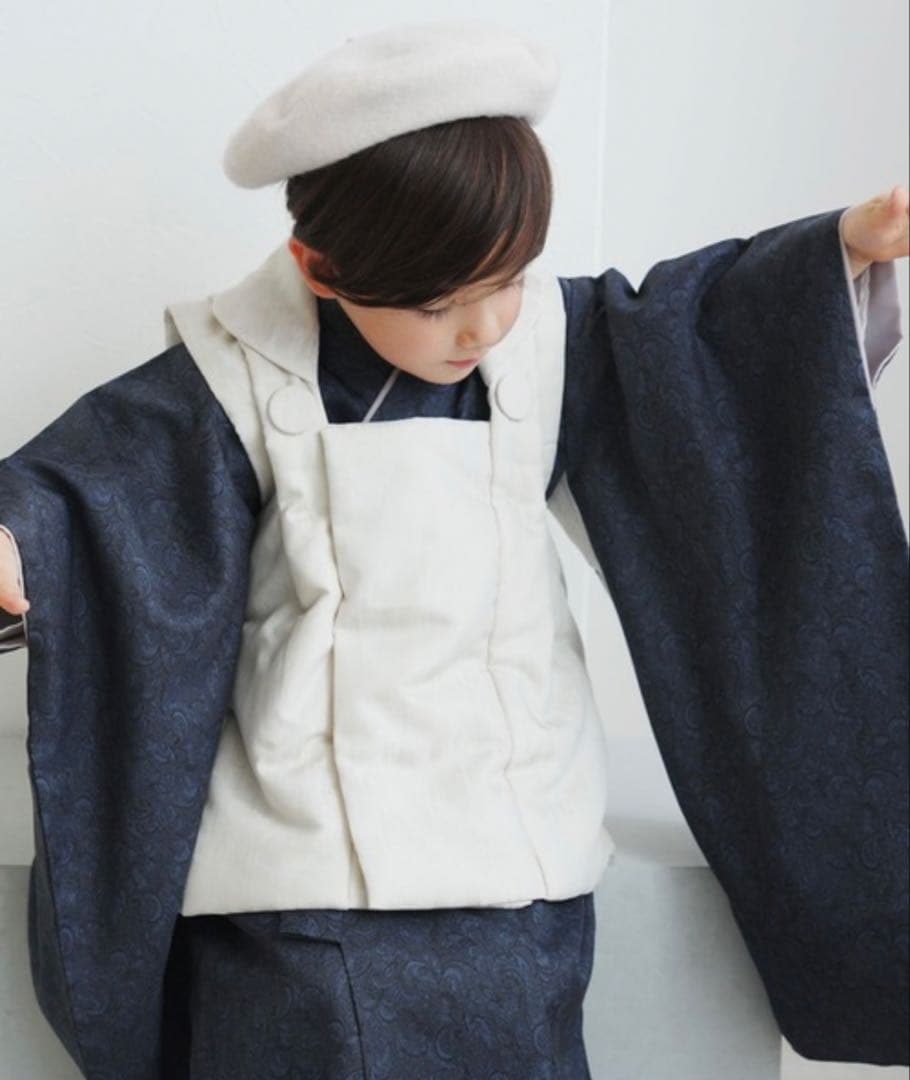着物 七五三３歳用被布コートセット 男の子 ひよこ商店 キッズ 子供 男の子