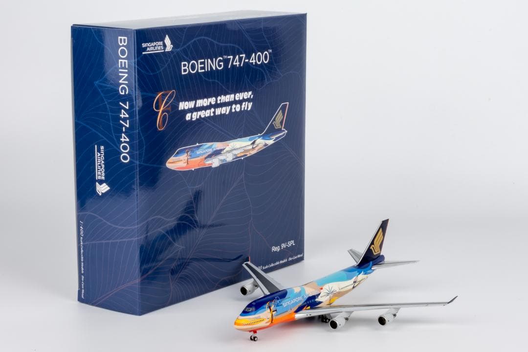 シンガポール航空 747-400 9V-SPL 1/400