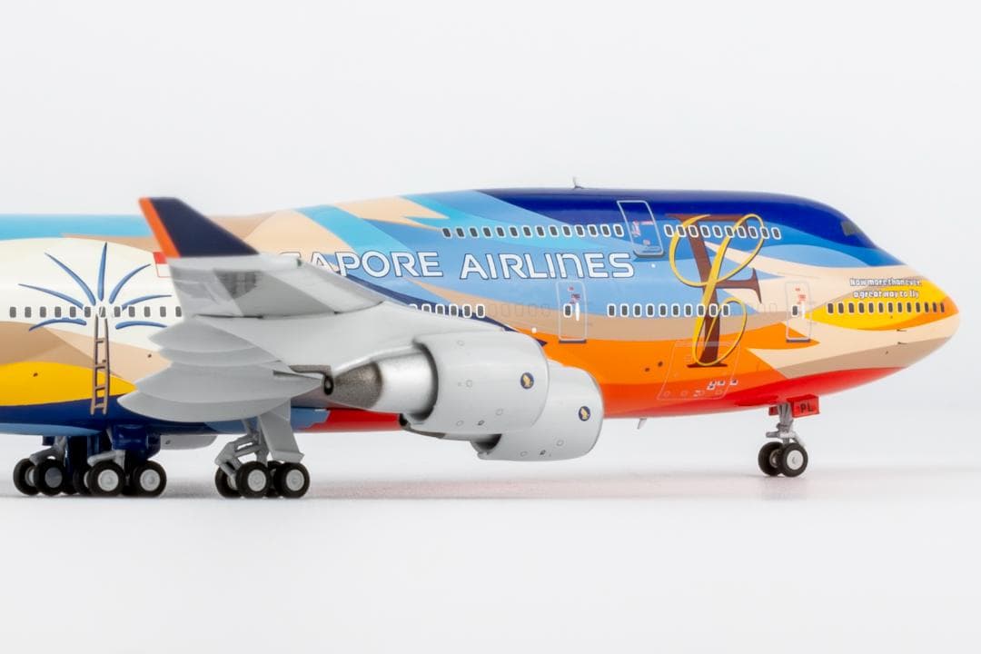 シンガポール航空 747-400 9V-SPL 1/400