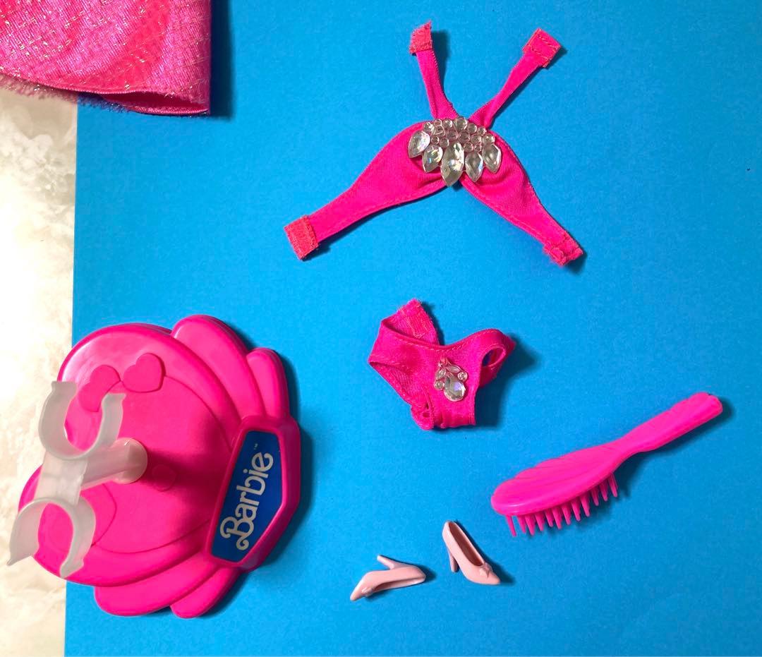 バービー　Sun Jewel 1993年製+ドレス+ドールスタンド　レア