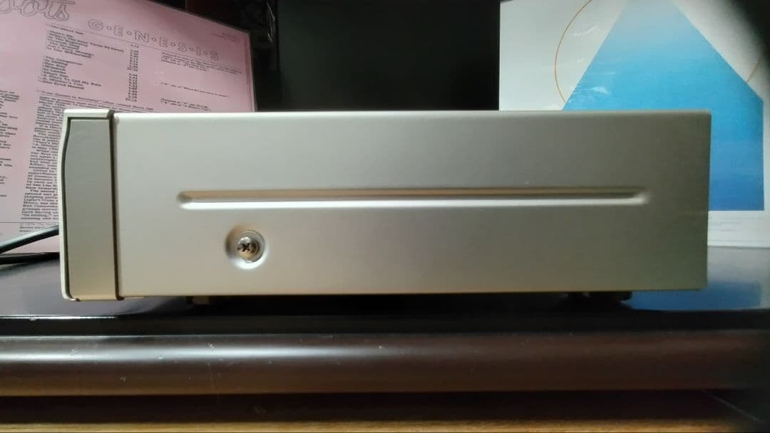 DENON CDプレーヤー シルバー USBポート　DCD-F109