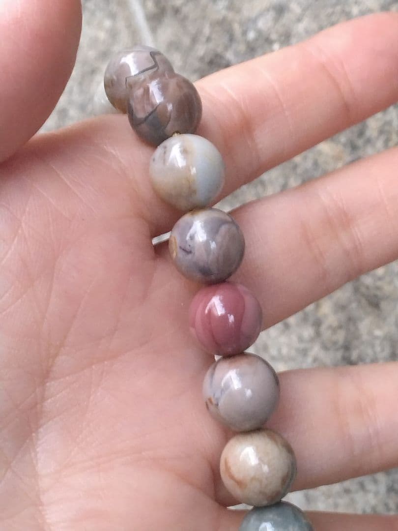 五爪龍神天珠Ⅱ皇帝龍神天珠⭐天珠ブレスレットⅡ❇アラシャンアゲ－ト