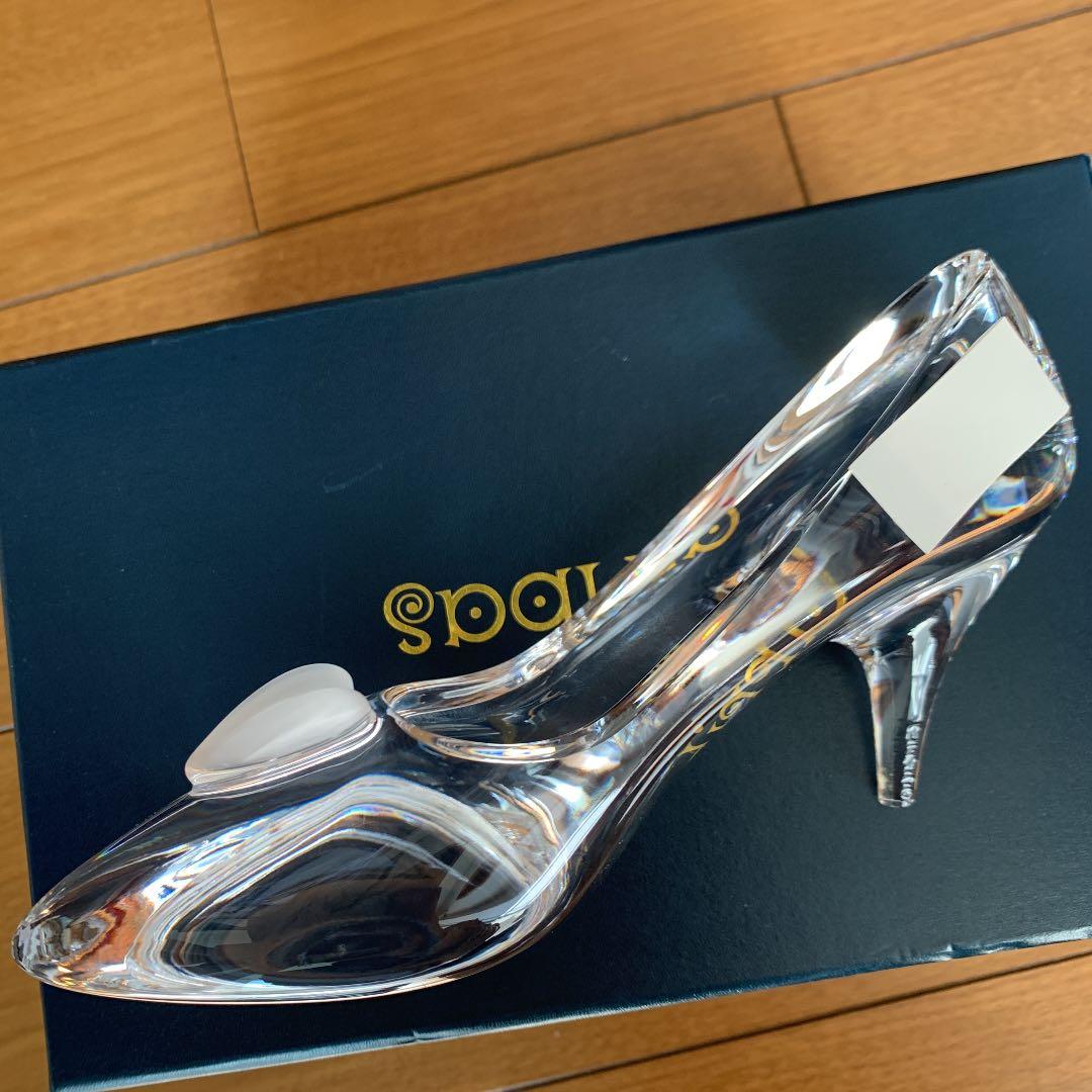 ガラスの靴　シンデレラ　ディズニー　インテリア置物　箱入り