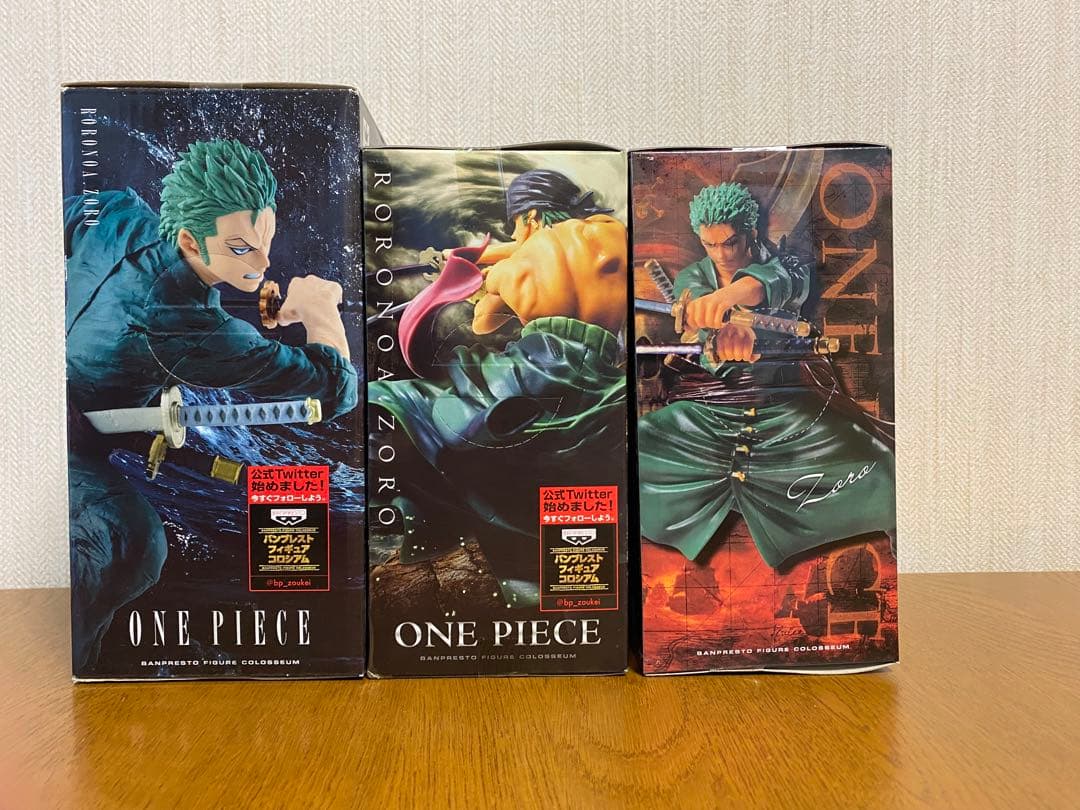 ［新品未開封］ワンピース ゾロ 造形王頂上決戦 フィギュア まとめ売り