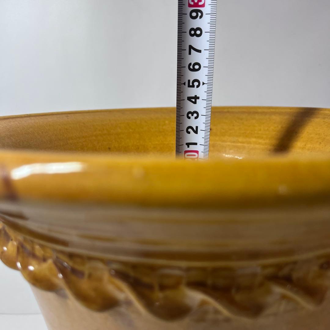 Whichford ウィッチフォード 植木鉢 塗り鉢 イエロー