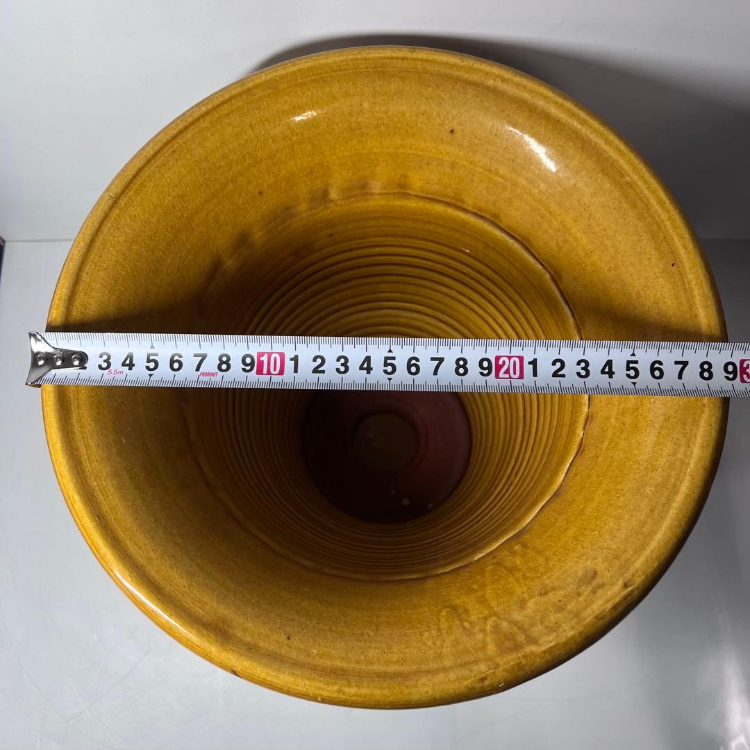 Whichford ウィッチフォード 植木鉢 塗り鉢 イエロー