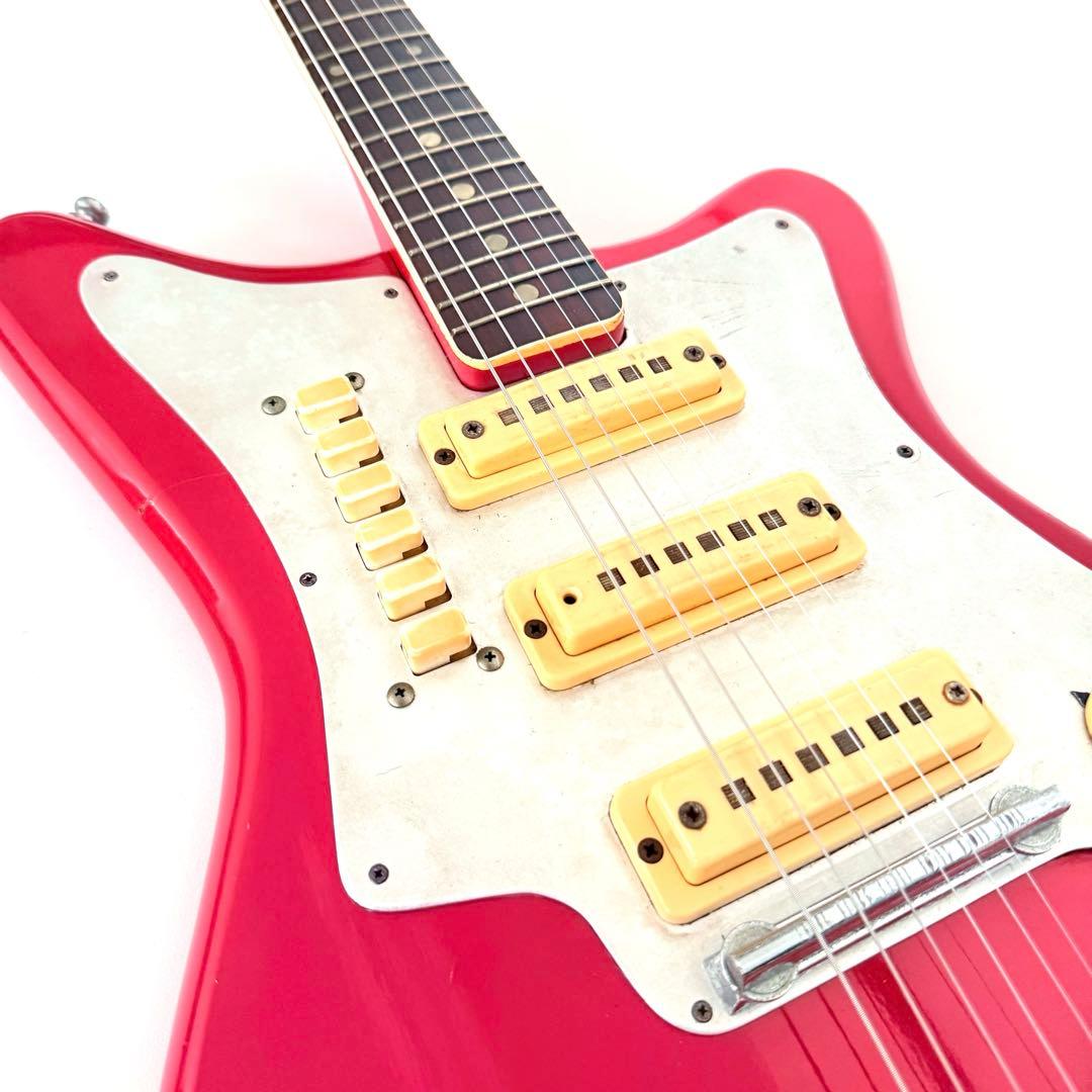 【希少】Pleasant SEL-220ビザールギター エレキギター プリザント