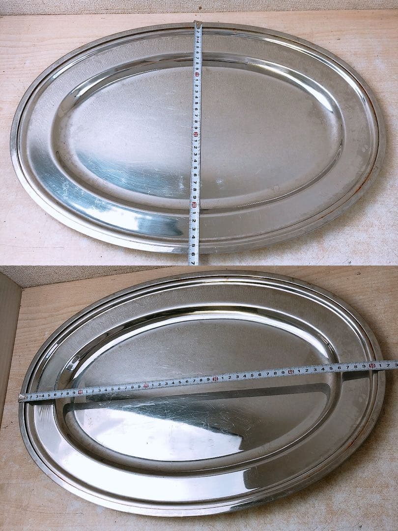 だ*ぶ様 ステンレス オーバルプレート 11皿まとめ 大皿 ビュッフェ オードブ