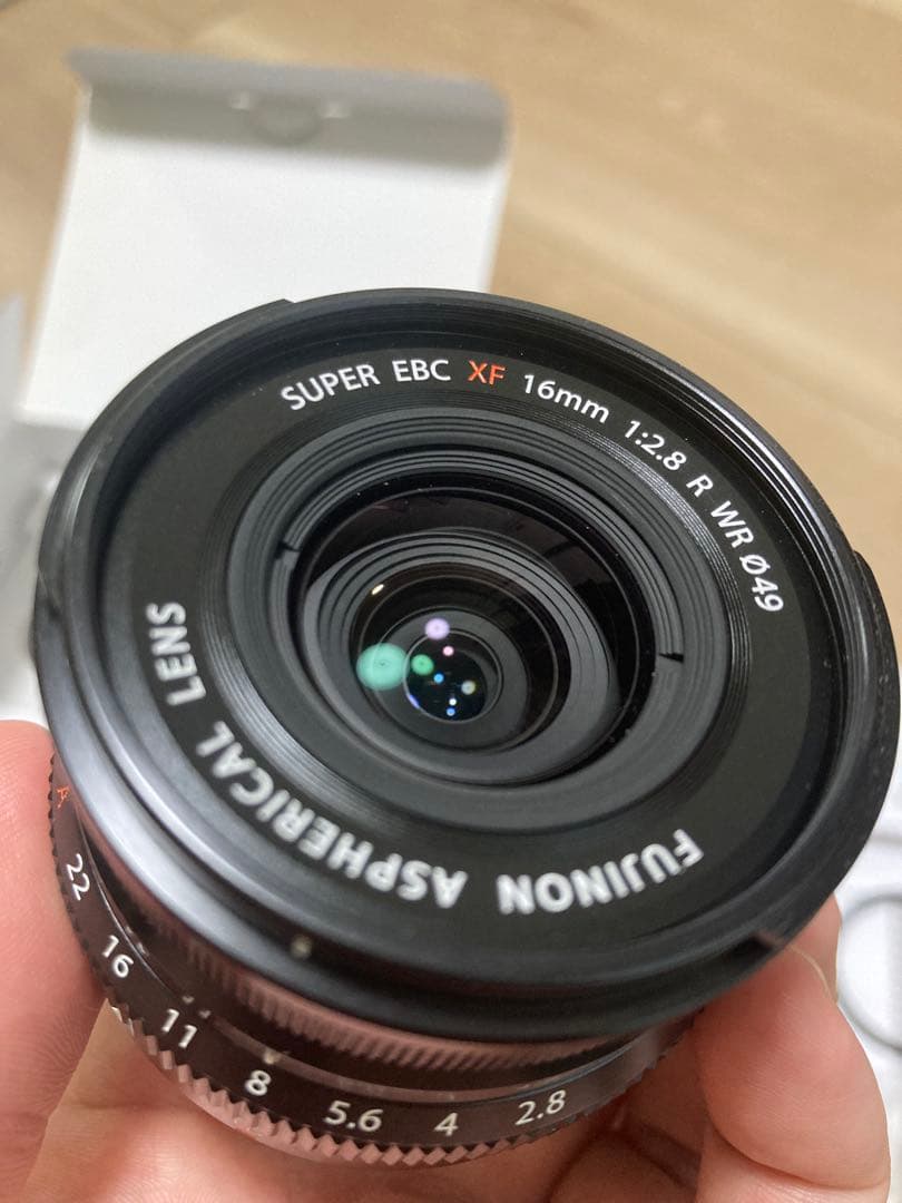 FUJIFILM XF16mmF2.8 R WR レンズ