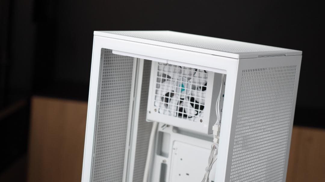 PCケース(自作PC用) DEEPCOOL CH270 + FL12 SE + PN850M