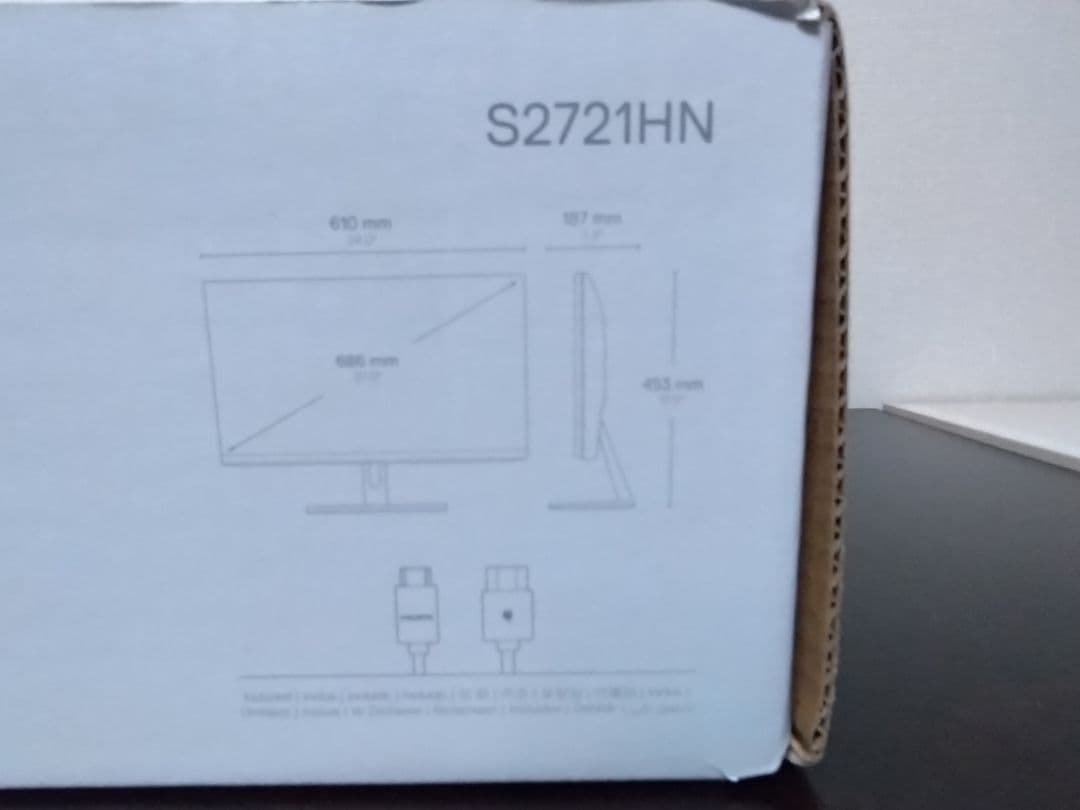 DELL PCモニター 27インチ S2721HNR