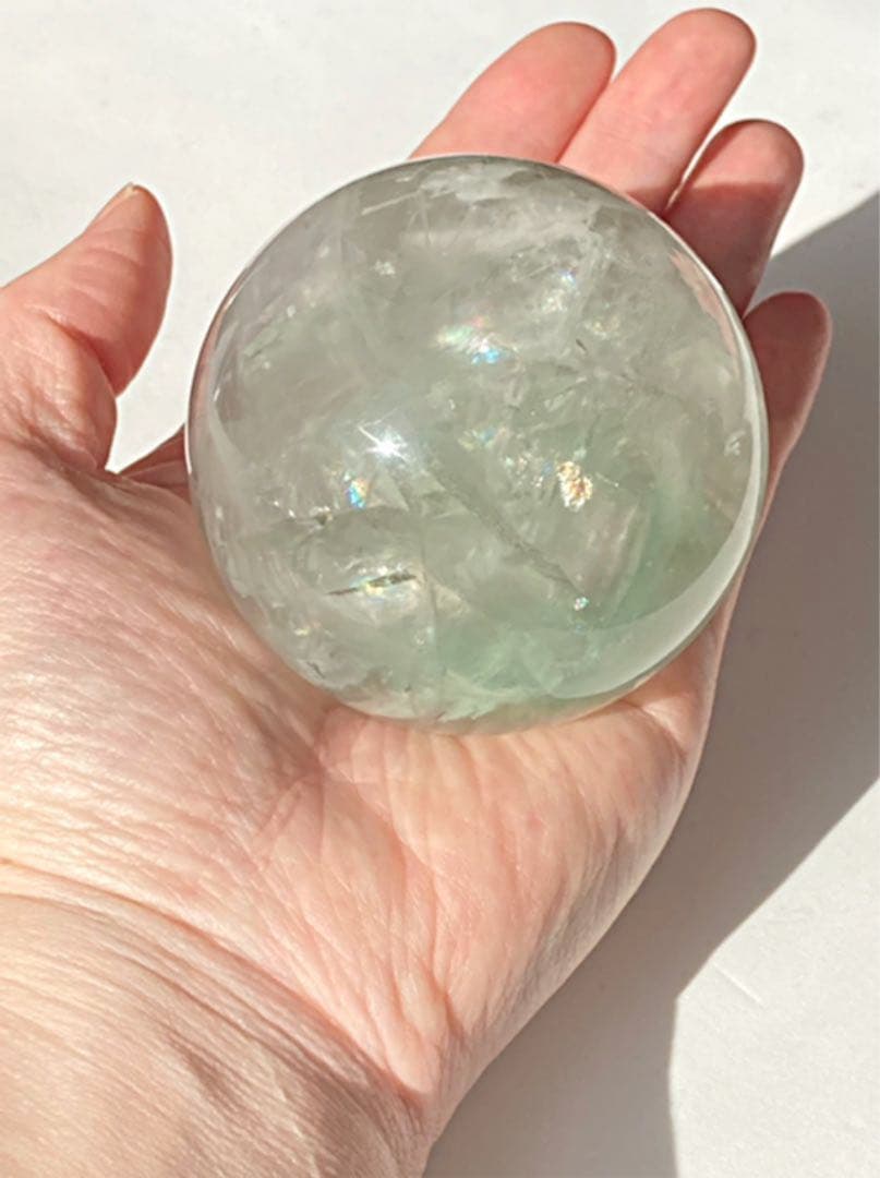 ◆【フローライト】◆丸玉◆★天才の石★