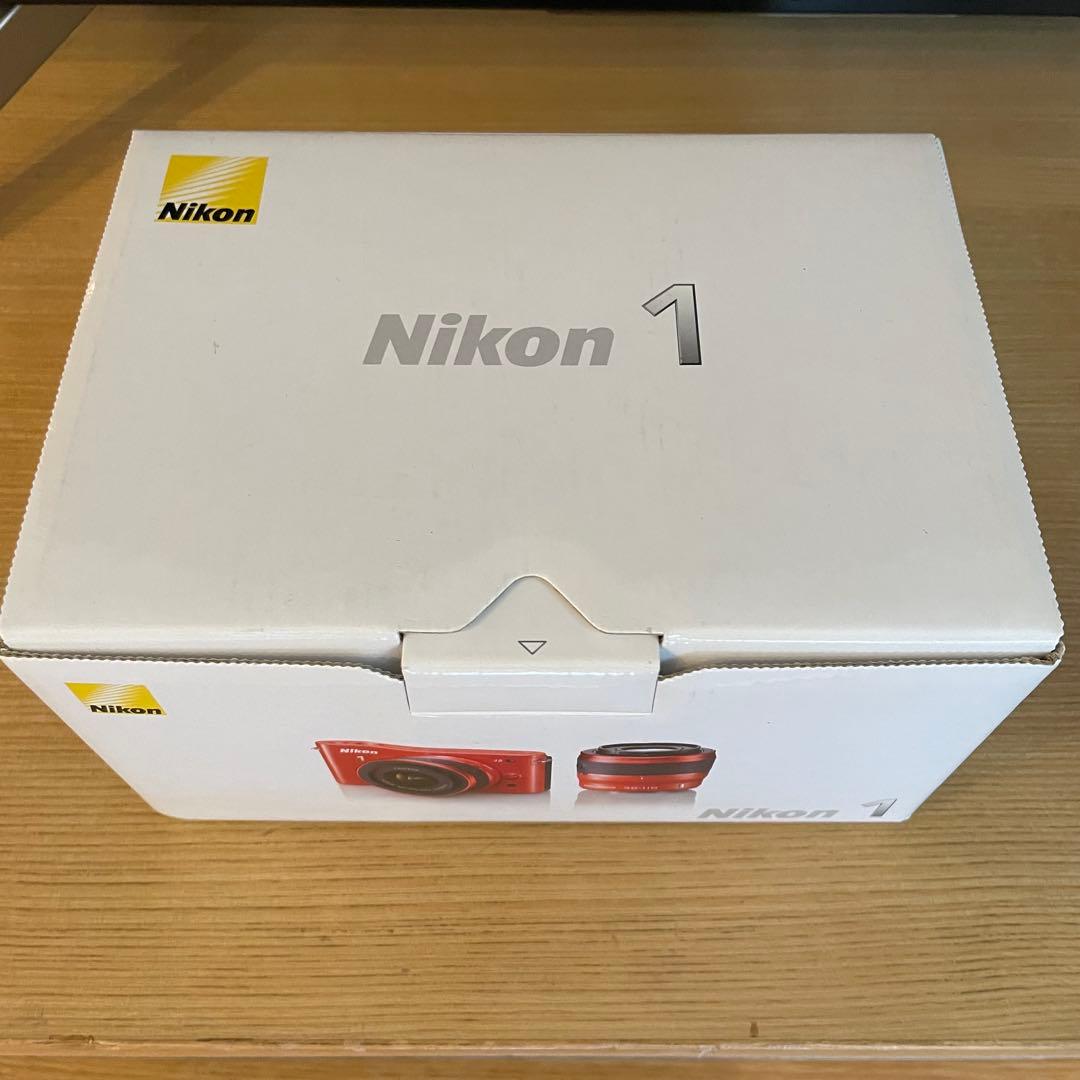 Nikon1 J2 ミラーレス一眼 ニコン オレンジ レンズキット