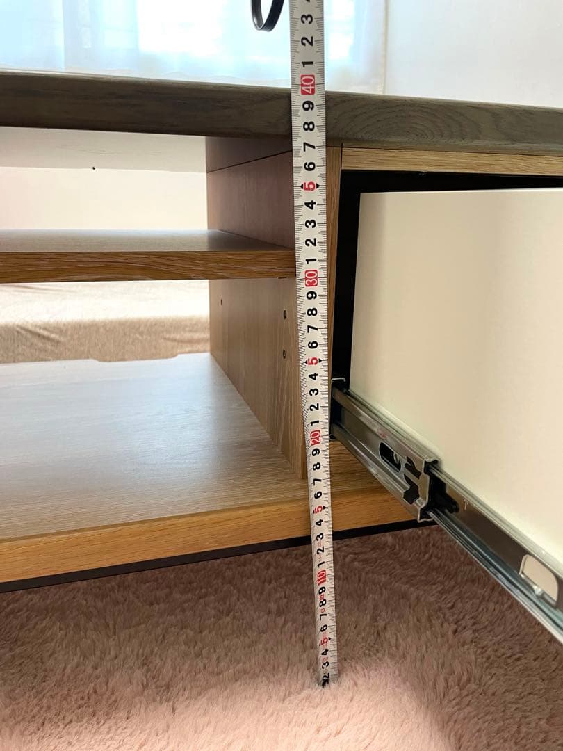 超美品 シギヤマ家具 120cmテレビボード