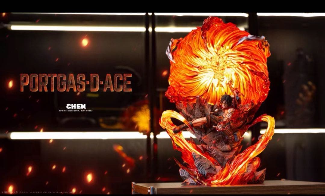 ワンピース　エース　ガレージキット　フィギュア　完成品　1／6スケール