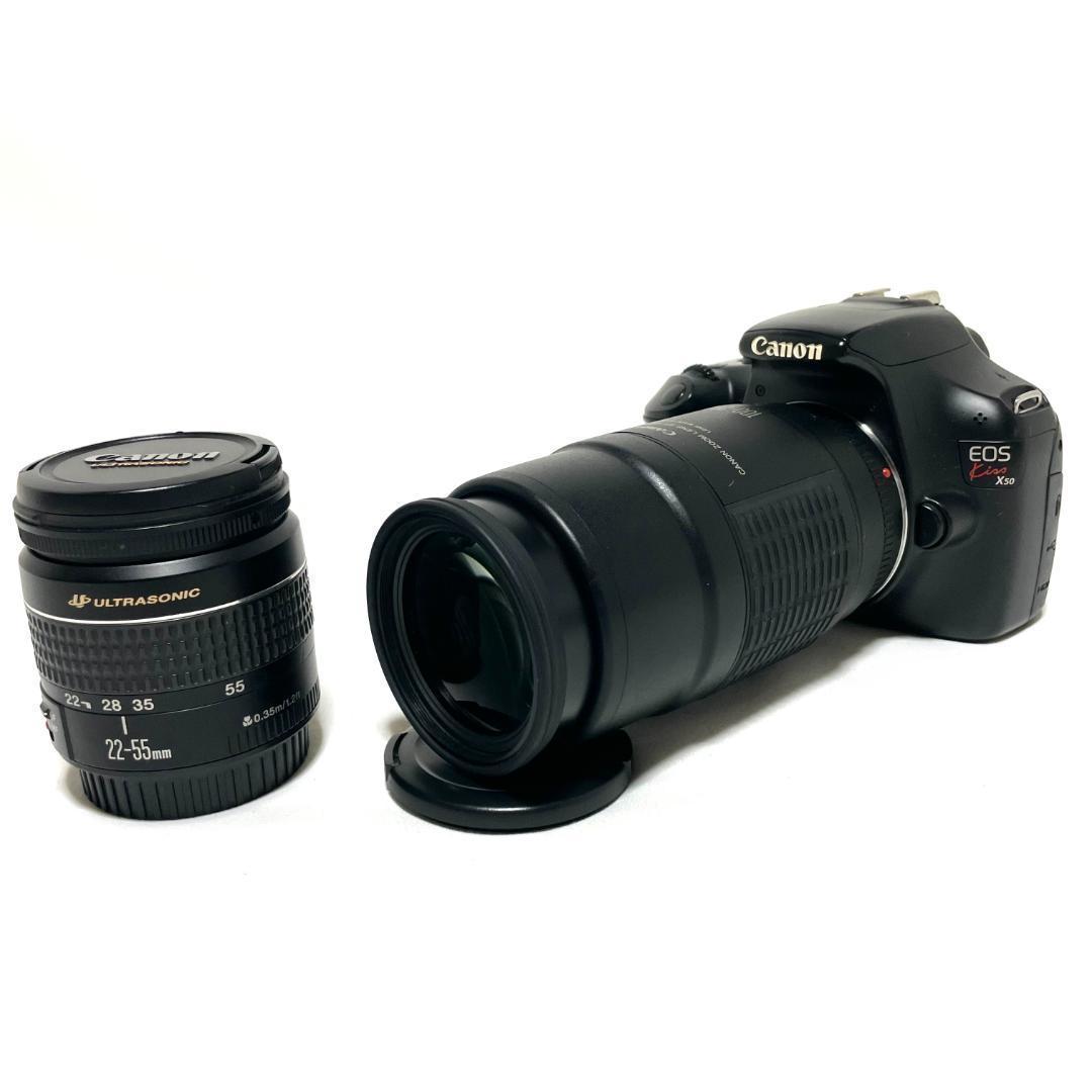 思い出まるごと残せる❣️ Canon EOS Kiss X50 Wレンズセット
