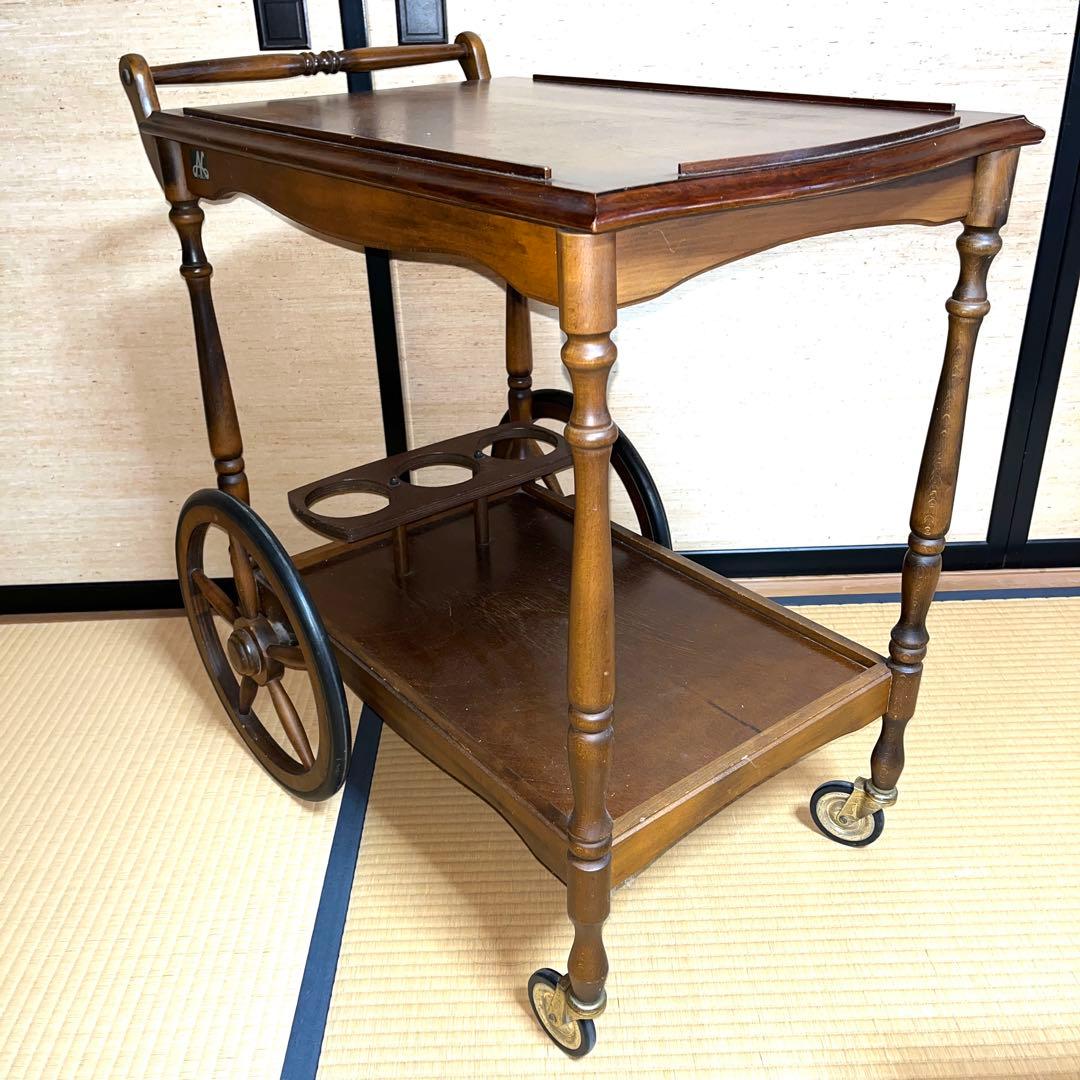 アンティーク　キッチンワゴン