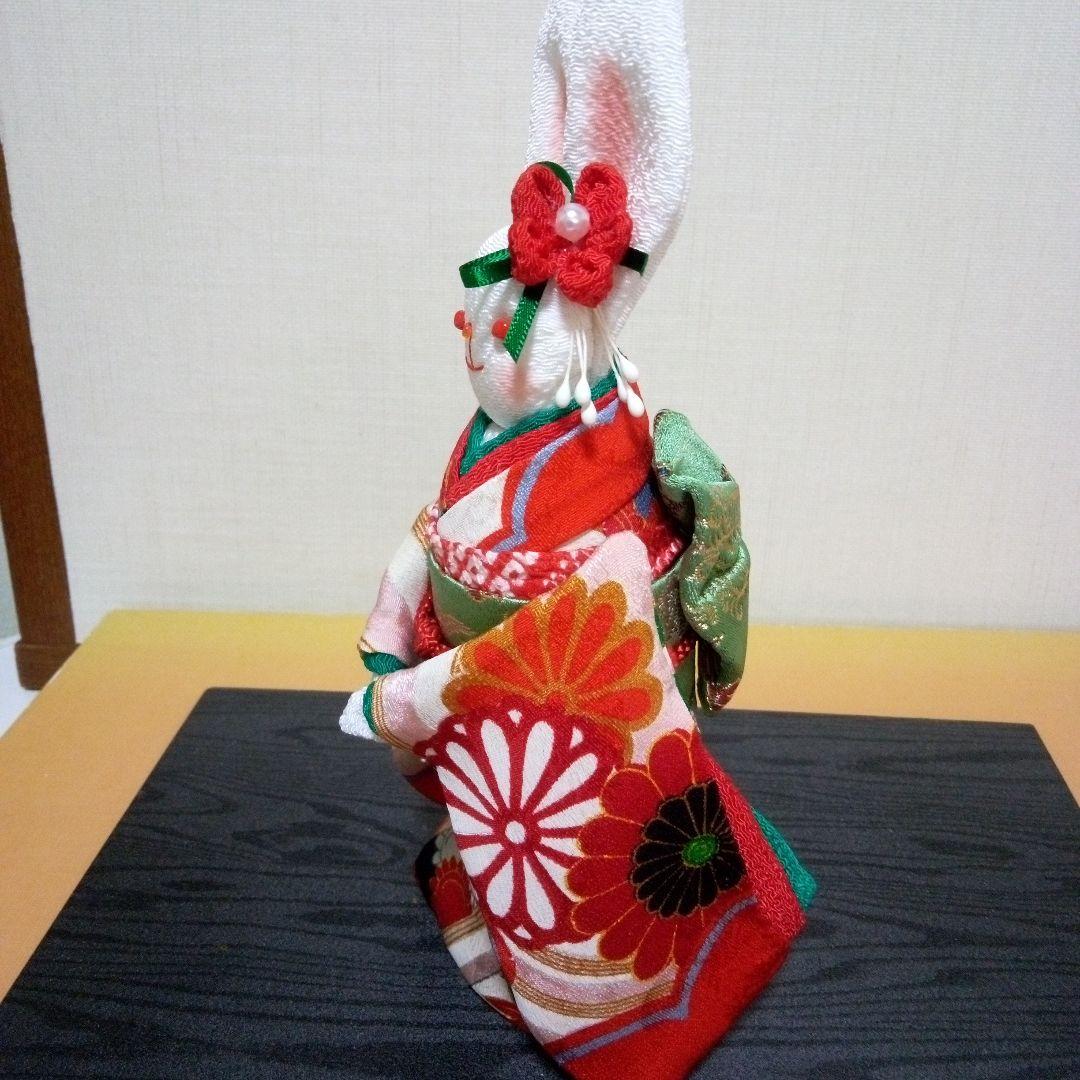 ちりめん細工　振り袖うさこさん イモウトカフェ