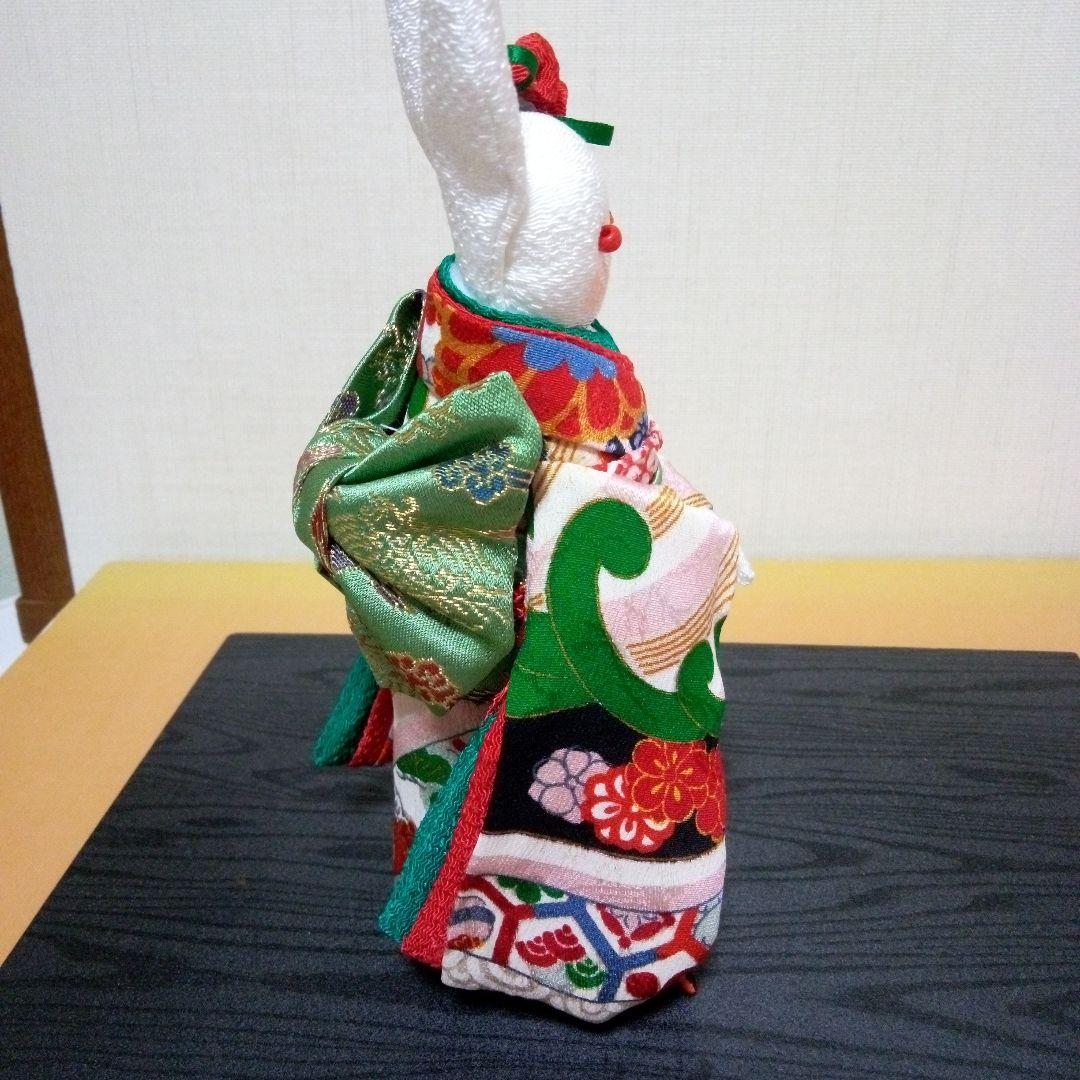 ちりめん細工　振り袖うさこさん イモウトカフェ