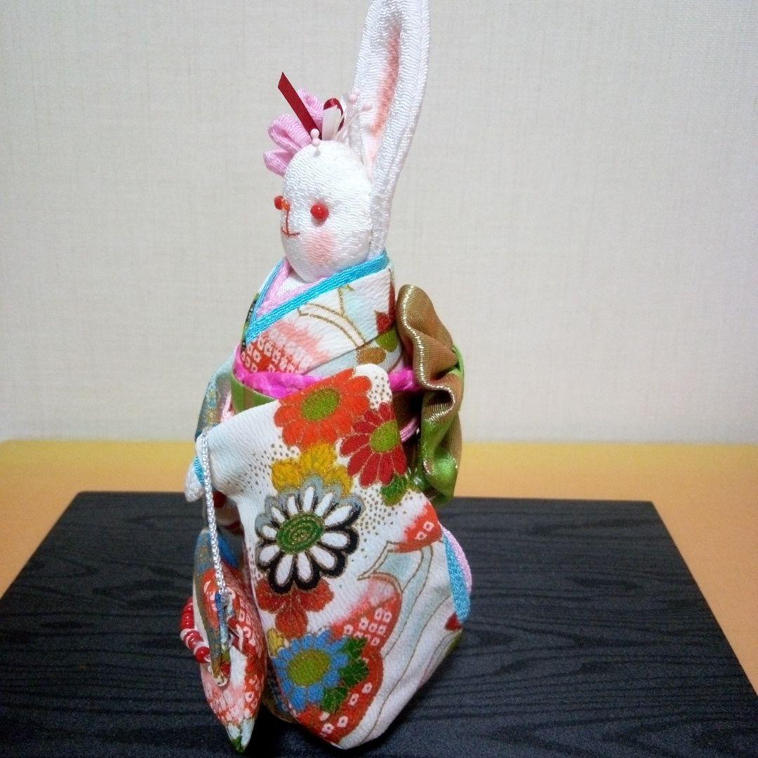ちりめん細工　振り袖うさこさん イモウトカフェ