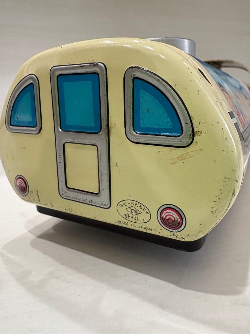 たかこ　レトロブリキ　リニアモーターカー 日本製 クリーム色