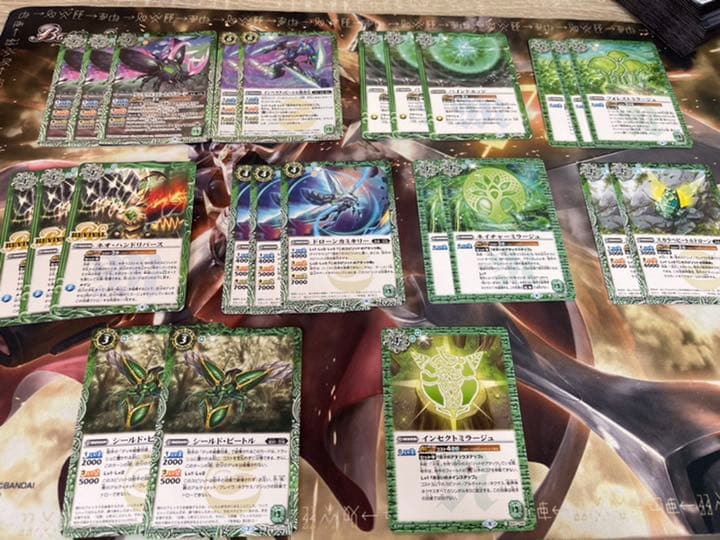 バトスピ 刃虫デッキ