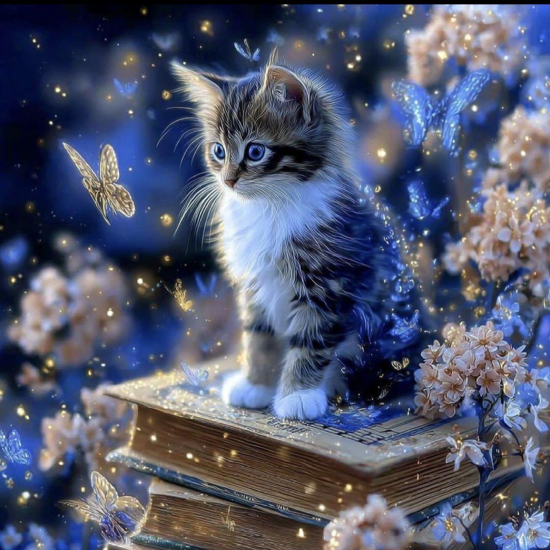 ❀ハンドメイドオーダー用 パネルサンプル❀猫 壱