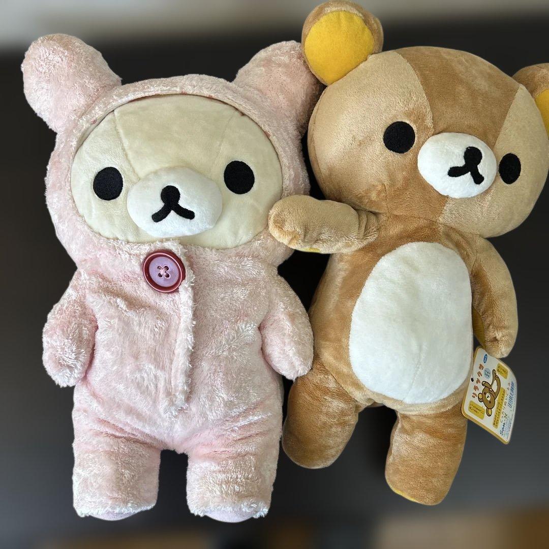 【入手困難】くったりぬいぐるみ　リラックマとコリラックマ
