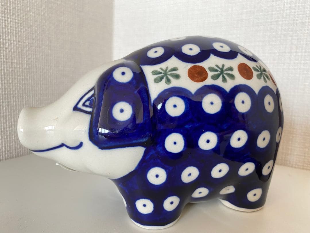 希少　新品　ポーリッシュポタリー　ツェラミカアルティスティチナ　セラミカ　貯金箱