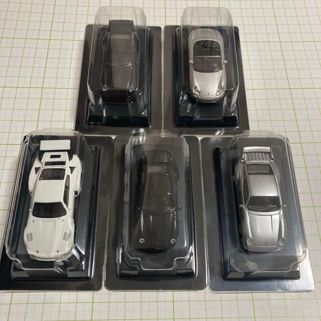 京商　1/64 PORSCHE 5台