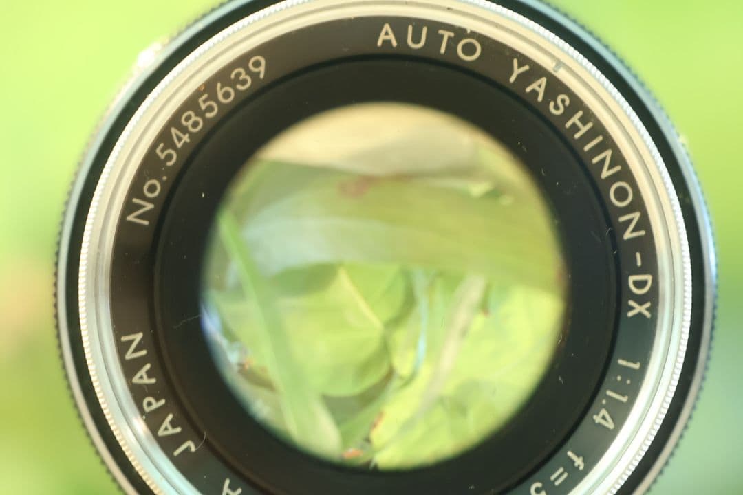 AUTO YASHINON-DX 50mm f1.4【作例あり】