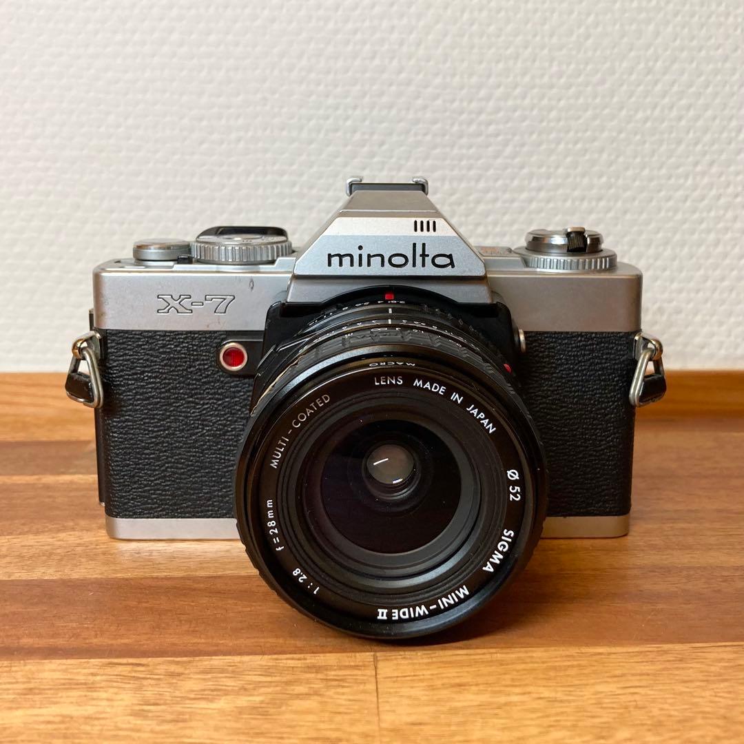 【オート精度非常に良好】minolta X-7／SIGMA 28mm F2.8