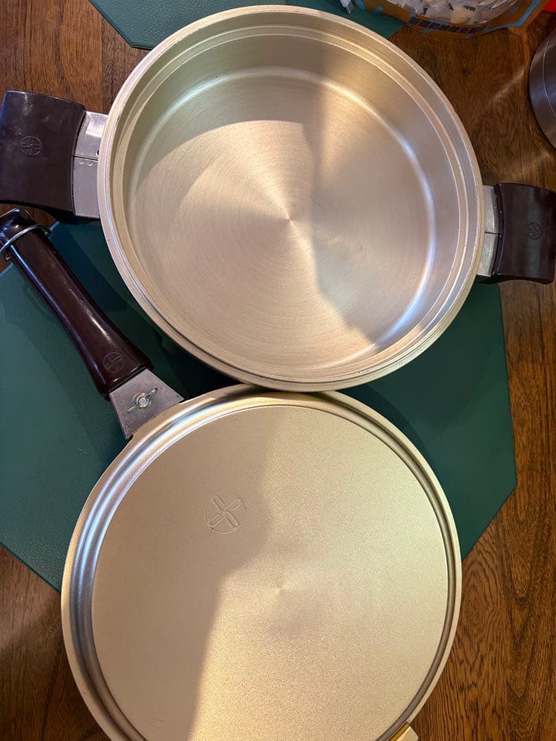 しばのキッチンゴールド 3点セット　両面焼フライパン　クィッカー
