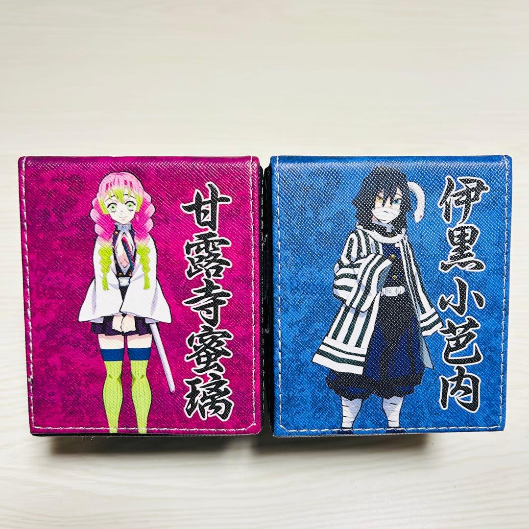 鬼滅の刃 デッキケース 甘露寺蜜璃 伊黒小芭内 おばみつ カードケース 映画