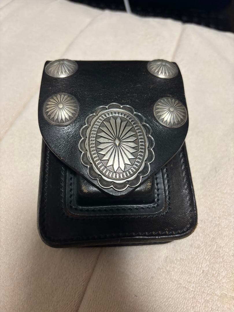 ぽ*と様 アメカジレザーシガレットケース