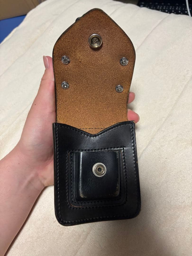 ぽ*と様 アメカジレザーシガレットケース