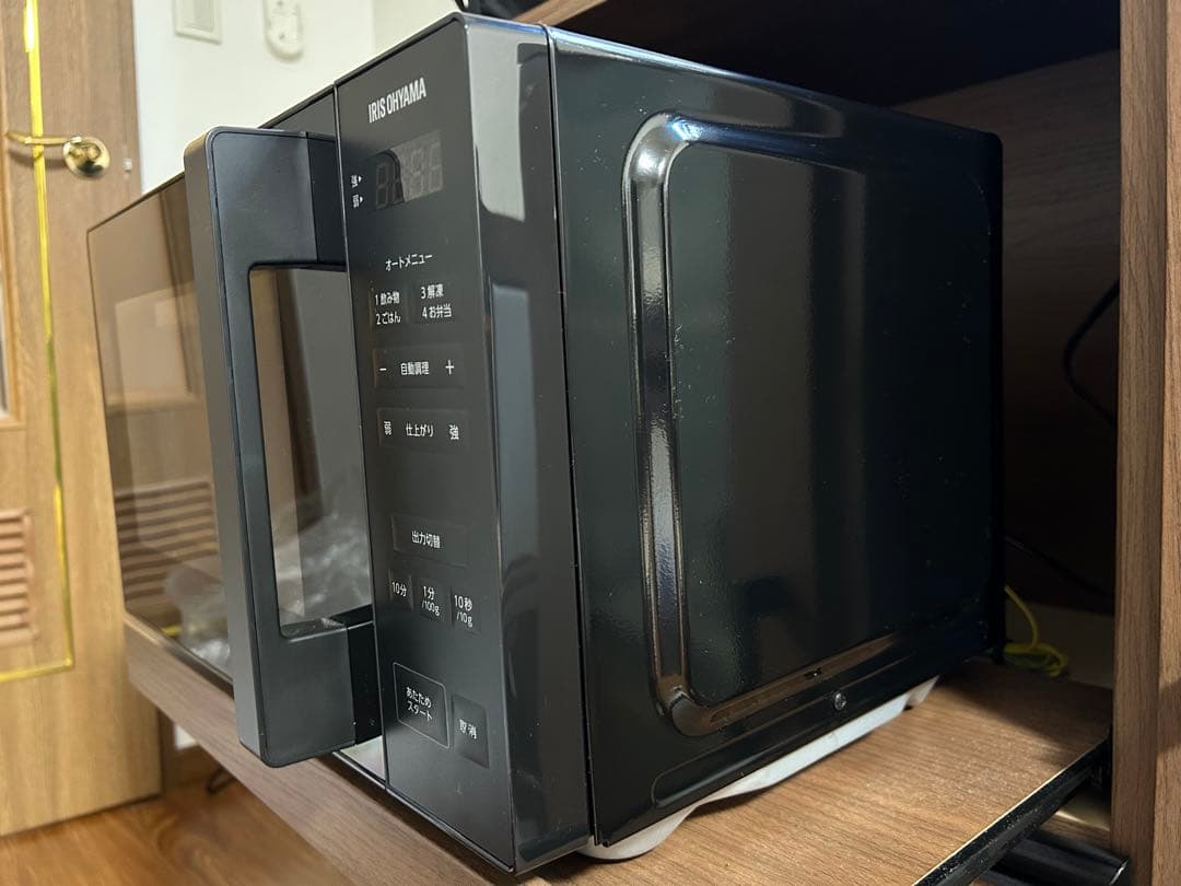 【中古美品】アイリスオーヤマ 電子レンジIMB-F2001-B