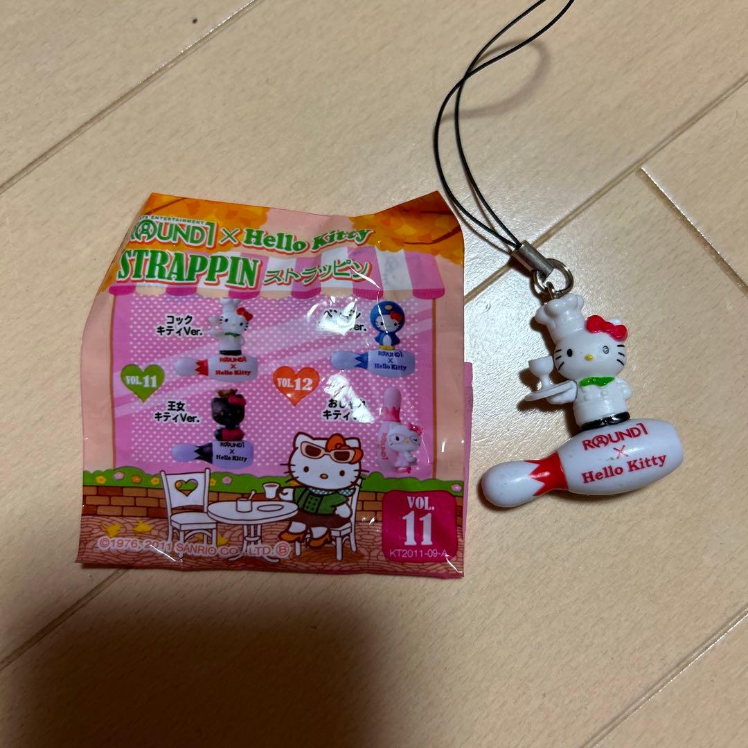 ハローキティ ラウンドワン ストラッピン キラキラジュエリーチャーム BiSH