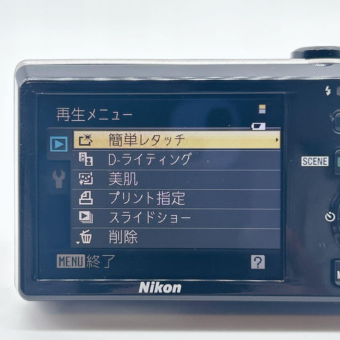 【美品】Nikon COOLPIX S6000 レッド 箱付き 付属品あり