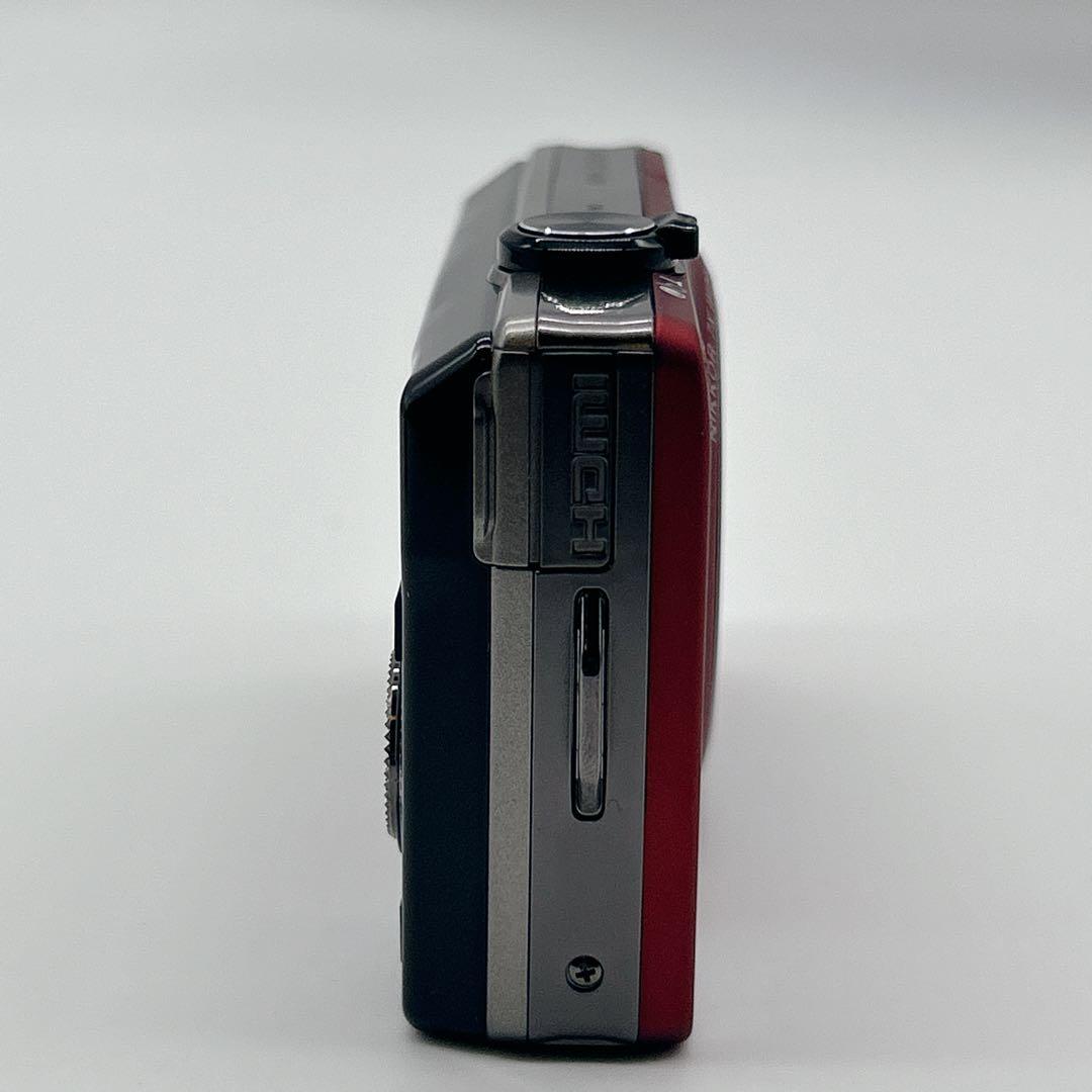 【美品】Nikon COOLPIX S6000 レッド 箱付き 付属品あり