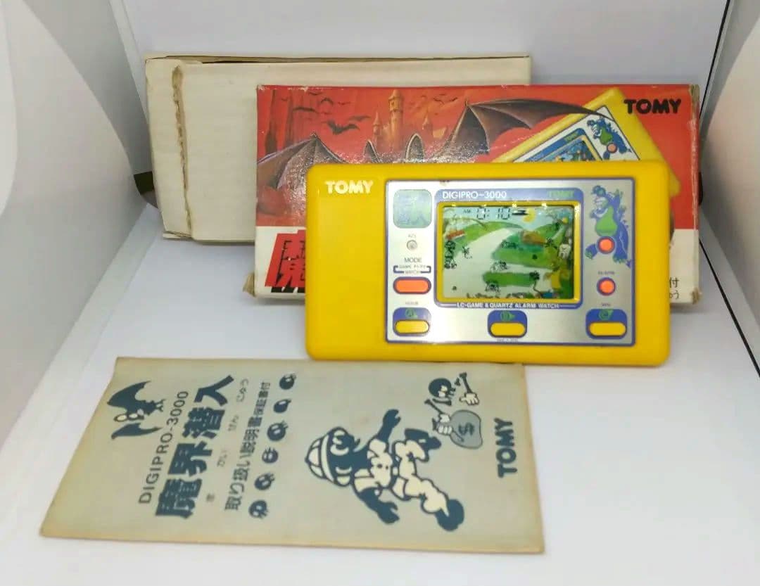 魔界潜入 トミー LSIゲーム 電子ゲーム 箱 説明書