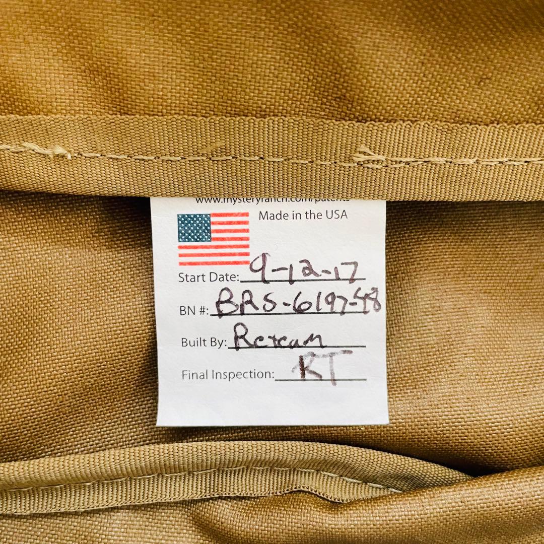 ミステリーランチ スイートピー スティックイット付 コヨーテ 美品