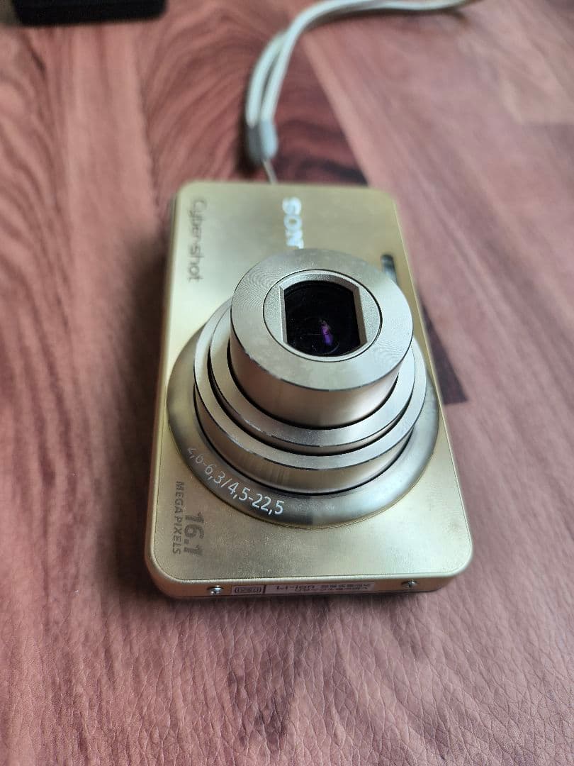Sony Cyber-shot ゴールド 1610万画素