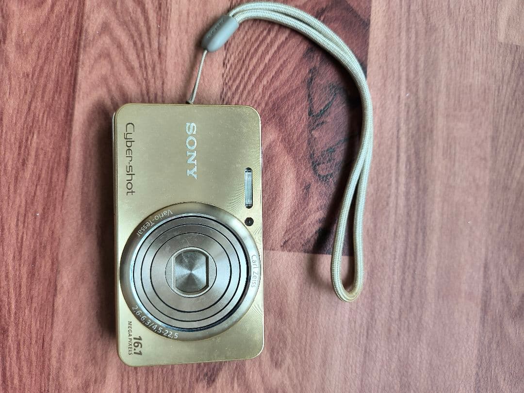 Sony Cyber-shot ゴールド 1610万画素