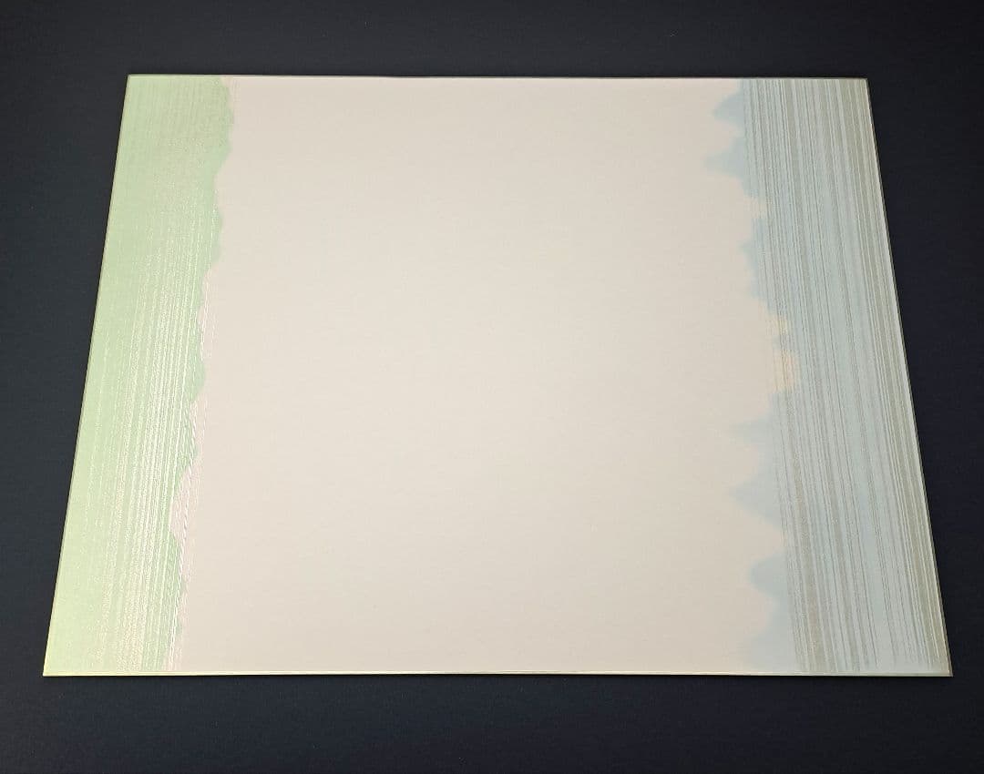 F6サイズ鳥の子色紙【No.123】20枚　色紙無地・書作品・アート・かな書道